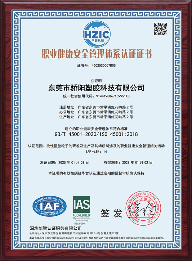 职业健康安全管理体系...